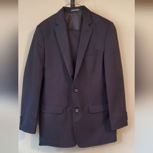 Black Van Heusen Suit